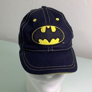 DC Comics Batman Baseball cap hat kids size OSFM EUC